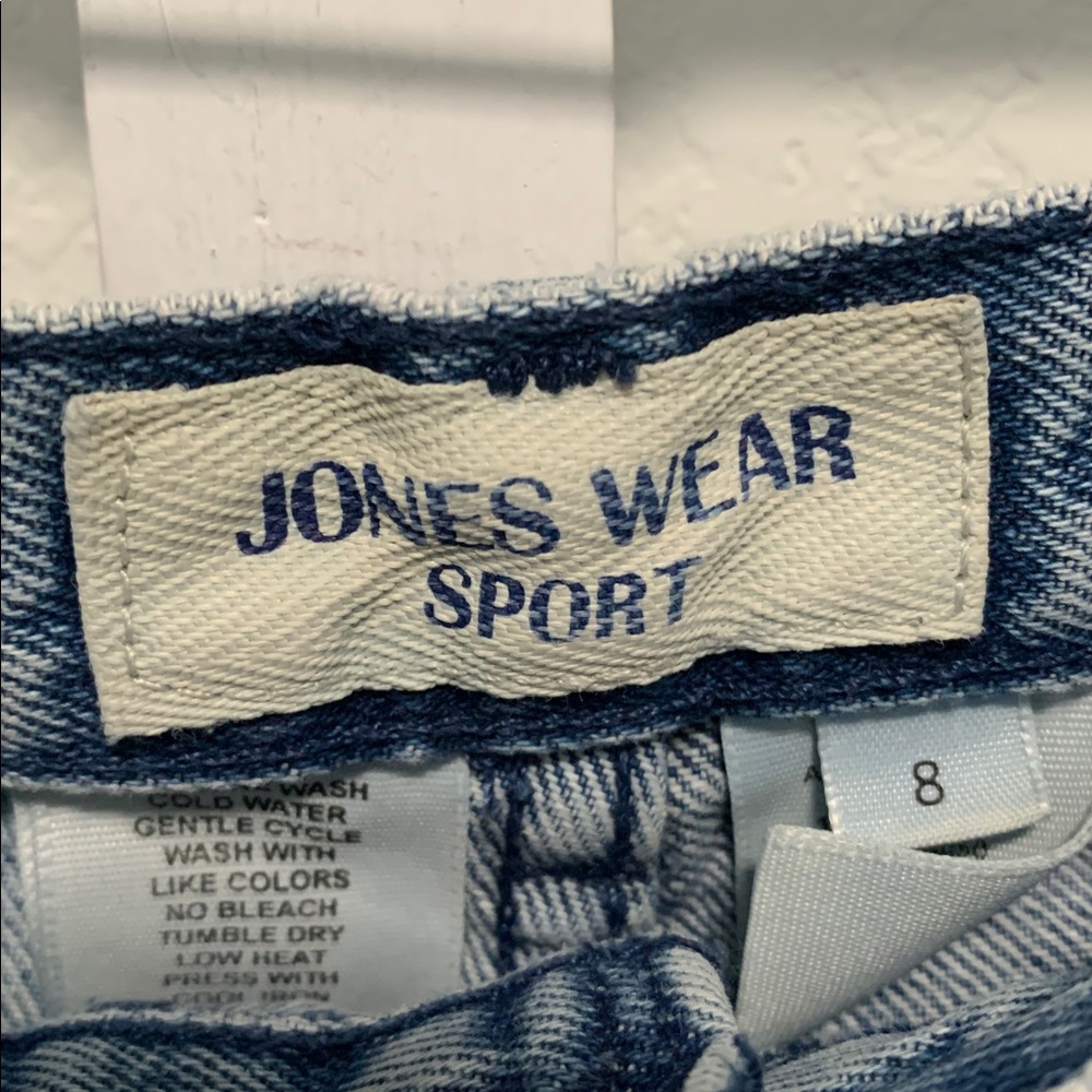 Vintage Jones Wear Distressed Cut Off Jean Shorts - Picture 3 of 8